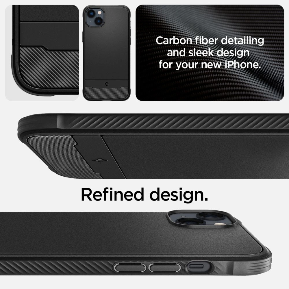 Spigen Rugged Armor Mag Case with MagSafe for iPhone 14 - Matte Blackeng
