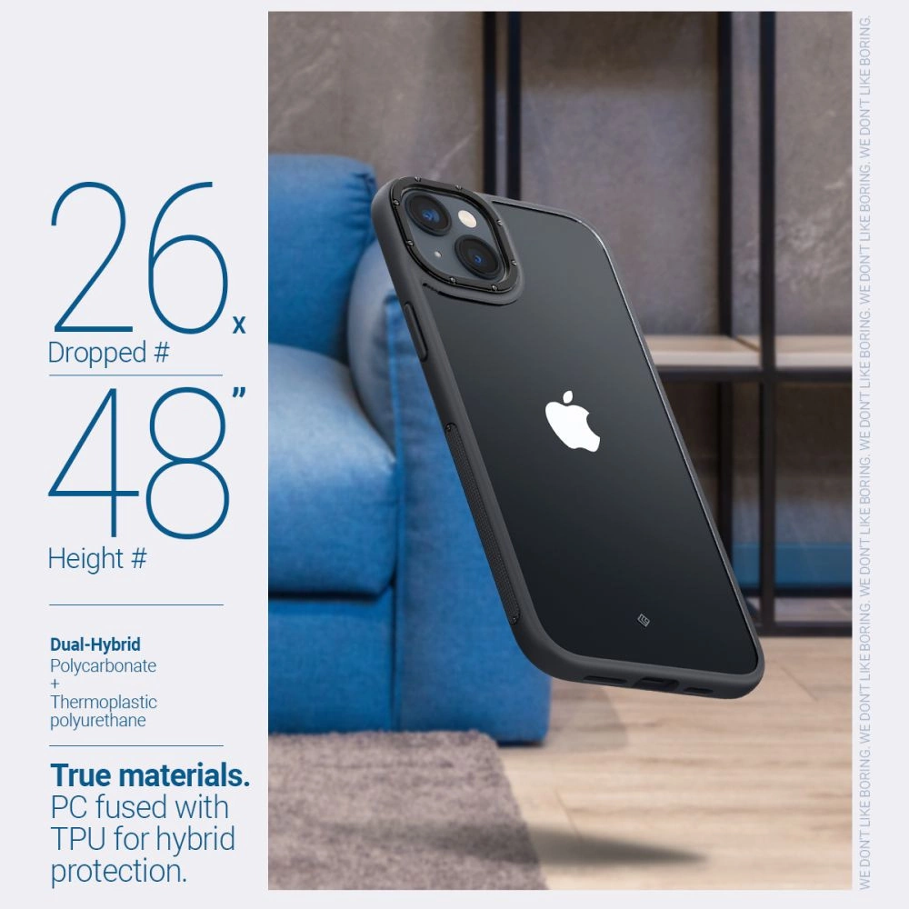 Caseology Skyfall iPhone 14 Plus Case - Matte Blackeng