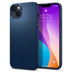 Spigen Thin Fit iPhone 14 Plus Case - Blueeng