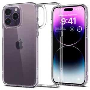 Spigen Ultra Hybrid Case for iPhone 14 Pro Max - Cleareng