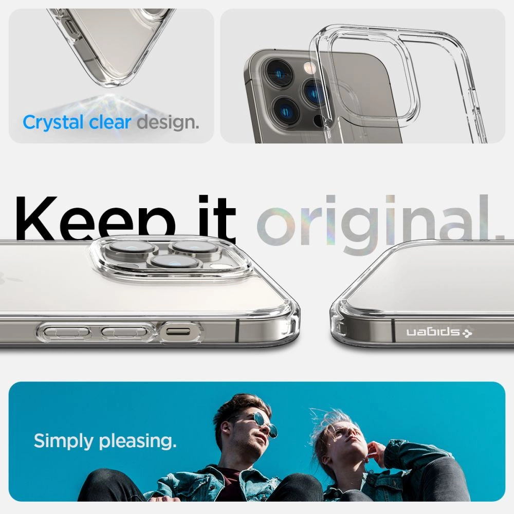 Spigen Ultra Hybrid Case for iPhone 14 Pro Max - Cleareng