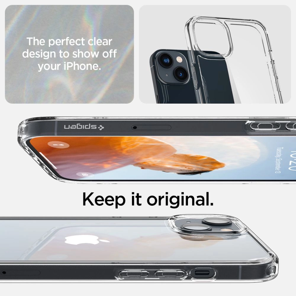 Spigen Ultra Hybrid iPhone 14 Plus Case - Cleareng