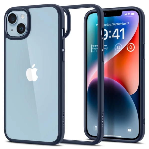 Spigen Ultra Hybrid iPhone 14 Plus Case - Blueeng