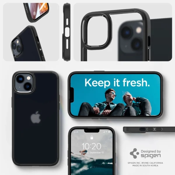 Spigen Ultra Hybrid iPhone 14 Plus Case - Matte Blackeng