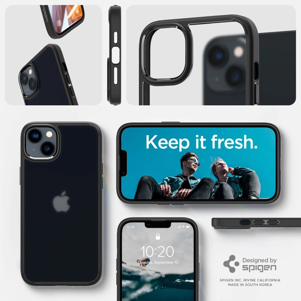 Spigen Ultra Hybrid iPhone 14 Plus Case - Matte Blackeng