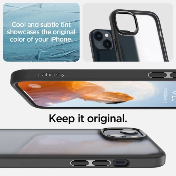 Spigen Ultra Hybrid iPhone 14 Plus Case - Matte Blackeng