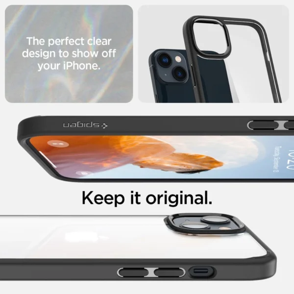 Spigen Ultra Hybrid iPhone 14 Case - Matte Blackeng