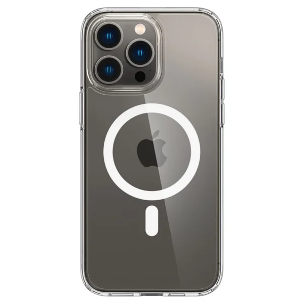 Spigen Ultra Hybrid Mag Case with MagSafe for iPhone 14 Pro - Clear/Whiteeng