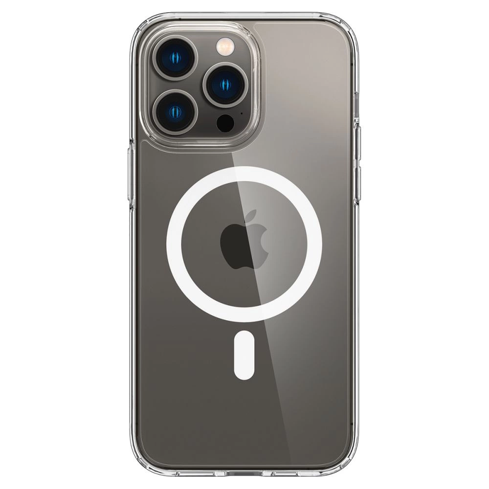 Spigen Ultra Hybrid Mag Case with MagSafe for iPhone 14 Pro - Clear/Whiteeng