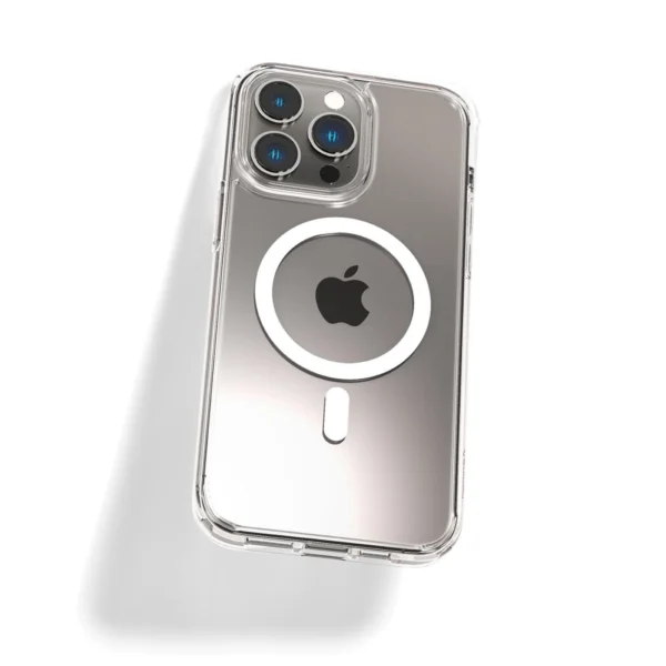 Spigen Ultra Hybrid Mag Case with MagSafe for iPhone 14 Pro - Clear/Whiteeng