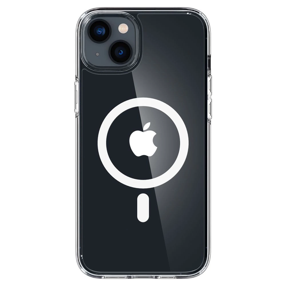 Spigen Ultra Hybrid Mag Case with MagSafe for iPhone 14 - Clear/Whiteeng