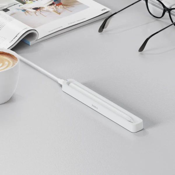 Wireless charger for Apple Pencil 2 / Baseus stylus - whiteeng