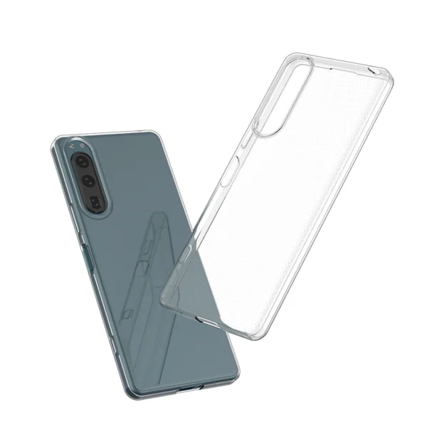 Ultra Clear 0.5mm case for Sony Xperia 5 IV thin cover transparenteng