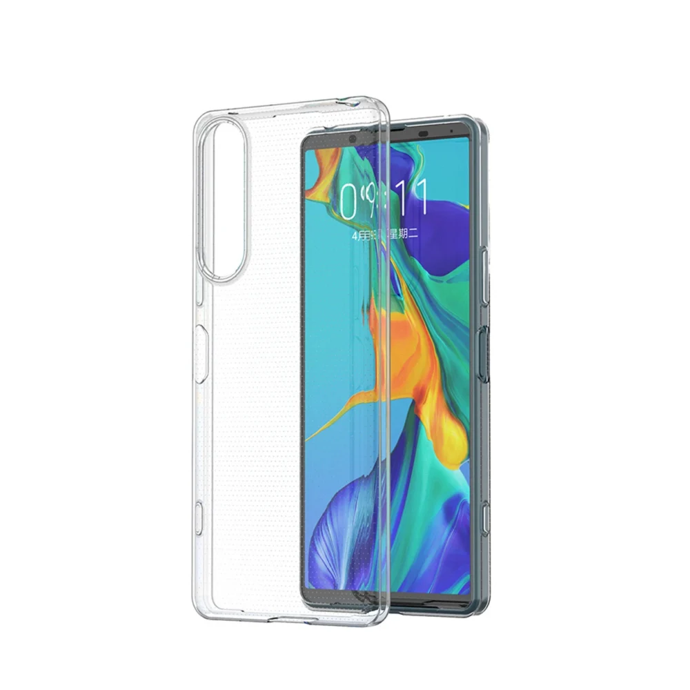 Ultra Clear 0.5mm case for Sony Xperia 5 IV thin cover transparenteng