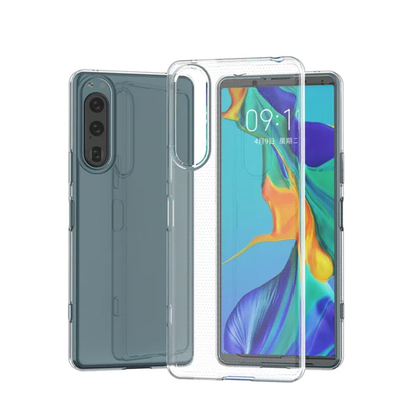 Ultra Clear 0.5mm case for Sony Xperia 5 IV thin cover transparenteng