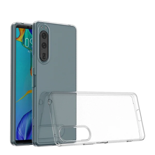 Ultra Clear 0.5mm case for Sony Xperia 5 IV thin cover transparenteng