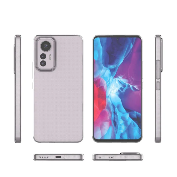 Ultra Clear 0.5mm case for Xiaomi 12 Lite thin cover transparenteng