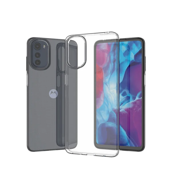 Ultra Clear 0.5mm case for Motorola Moto E32 thin cover transparenteng