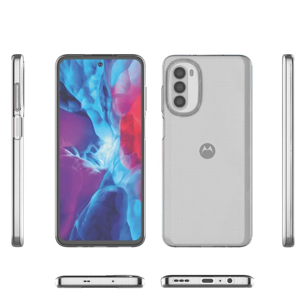 Ultra Clear 0.5mm case for Motorola Moto G82 5G / Moto G52 thin cover transparenteng