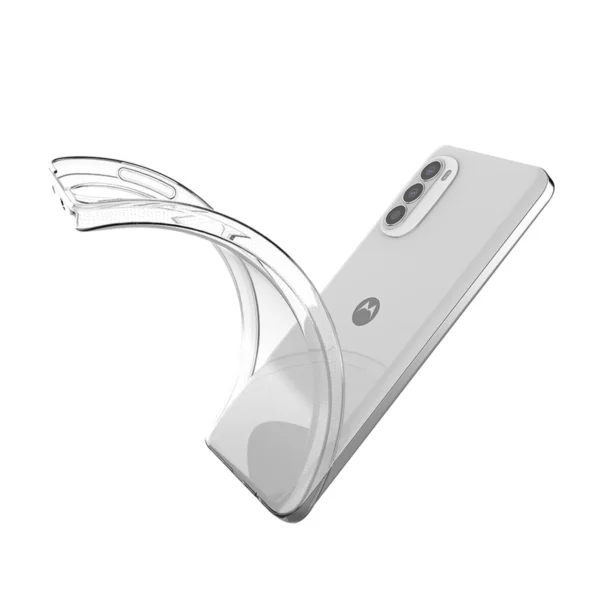 Ultra Clear 0.5mm case for Motorola Moto G82 5G / Moto G52 thin cover transparenteng
