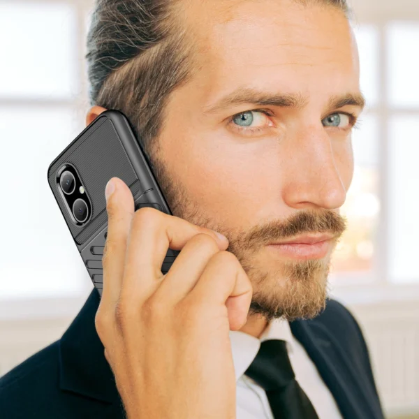 Thunder Case Xiaomi Poco M4 5G silicone armor case blackeng