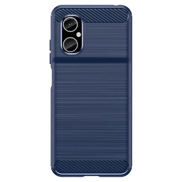Carbon Case Cover for Xiaomi Redmi Note 11E /Redmi 10 5G / Redmi 10 Prime+ 5G / Poco M4 5G Flexible Silicone Carbon Cover Blueeng