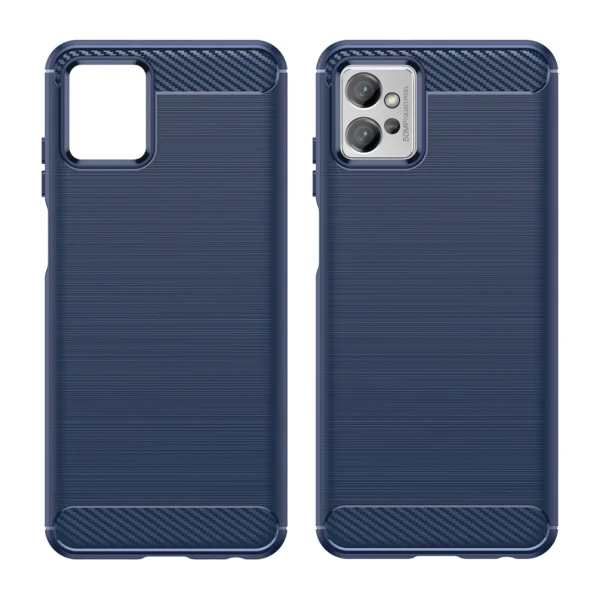 Carbon Case case for Realme C31 flexible silicone carbon cover blackeng