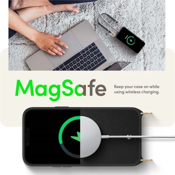 Spigen Cyrill Classic Charm Mag Case with MagSafe for iPhone 14 Plus - Blackeng