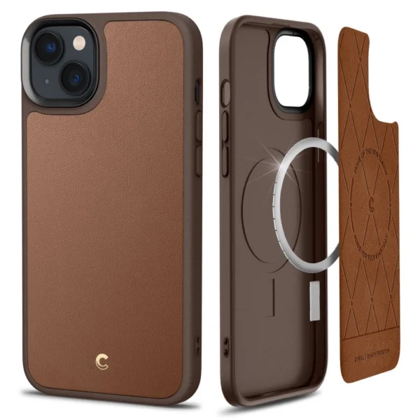 Spigen Cyrill Kajuk Mag Case with MagSafe for iPhone 14 Plus - Browneng