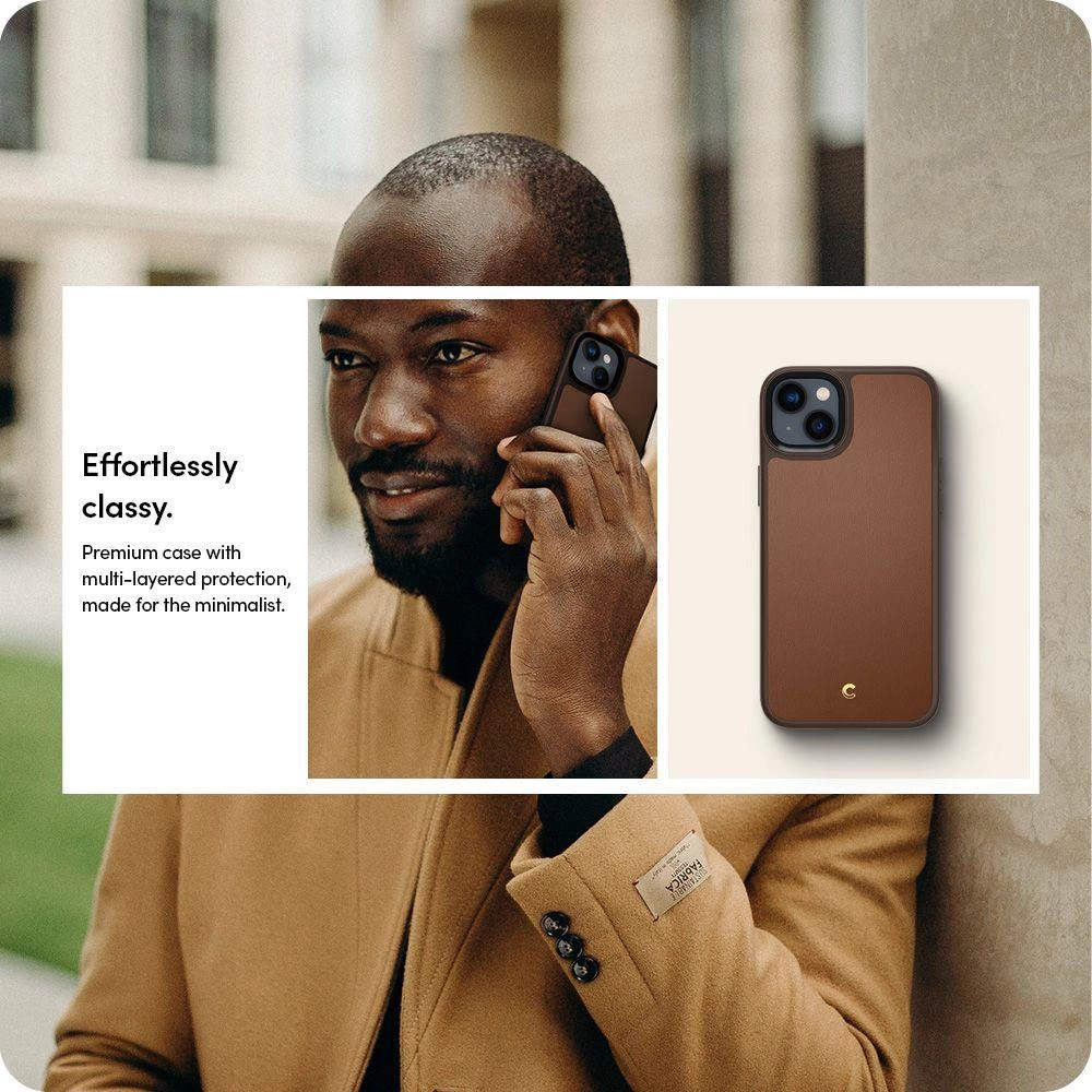 Spigen Cyrill Kajuk Mag Case with MagSafe for iPhone 14 Plus - Browneng
