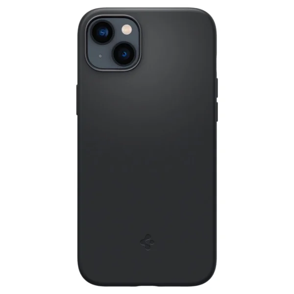 Spigen Silicone Fit Mag Case with MagSafe for iPhone 14 Plus - Blackeng