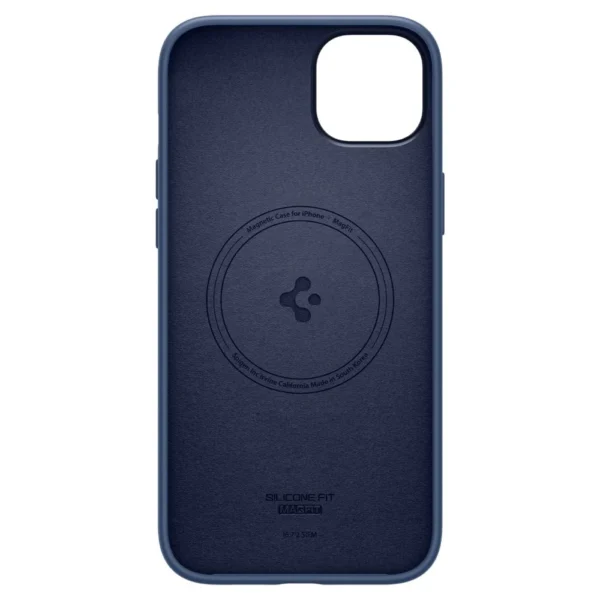 Spigen Silicone Fit Mag Case with MagSafe for iPhone 14 Plus - Blueeng