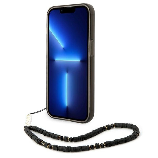 120768_4 Guess GUHCP14LHGCOHK iPhone 14 Pro 6,1" czarny/black hardcase Translucent Pearl Strapeng