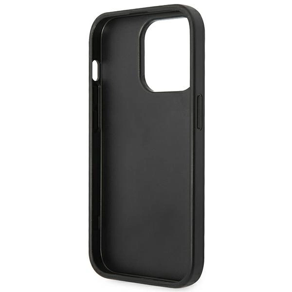 Guess GUHCP14LPSASBBK iPhone 14 Pro 6,1" czarny/black Saffiano Strapeng