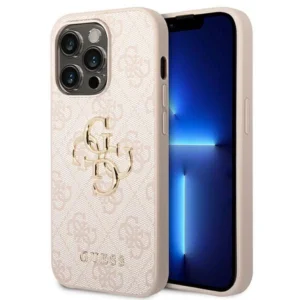 Guess GUHCP14X4GMGPI iPhone 14 Pro Max 6.7" pink/pink hardcase 4G Big Metal Logoeng
