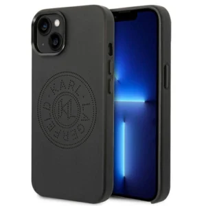 Karl Lagerfeld KLHCP14MFWHK iPhone 14 Plus 6,7" hardcase czarny/black Leather Perforated Logoeng