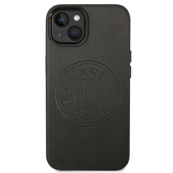 Karl Lagerfeld KLHCP14MFWHK iPhone 14 Plus 6,7" hardcase czarny/black Leather Perforated Logoeng