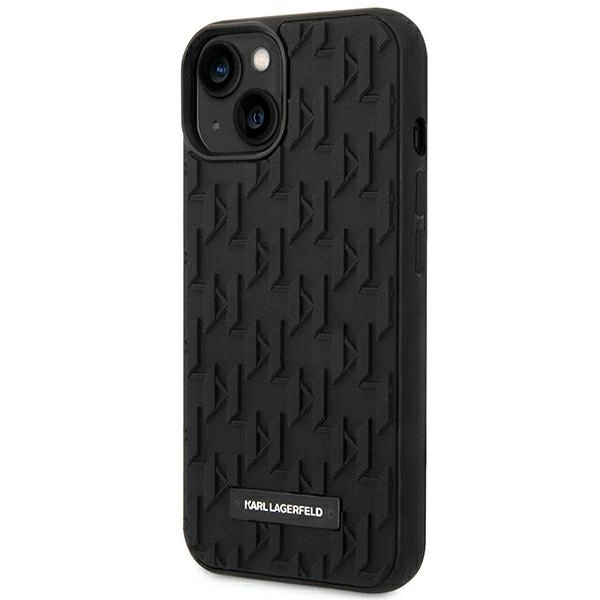 120817_2 Karl Lagerfeld KLHCP14MRUPKLPK iPhone 14 Plus 6,7" hardcase czarny/black 3D Monogrameng