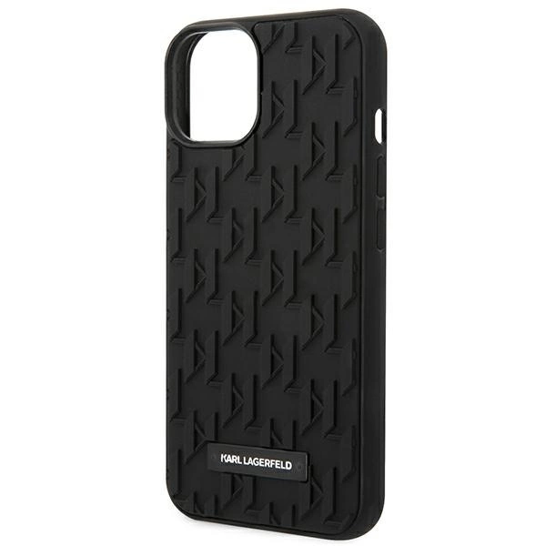 120817_6 Karl Lagerfeld KLHCP14MRUPKLPK iPhone 14 Plus 6,7" hardcase czarny/black 3D Monogrameng
