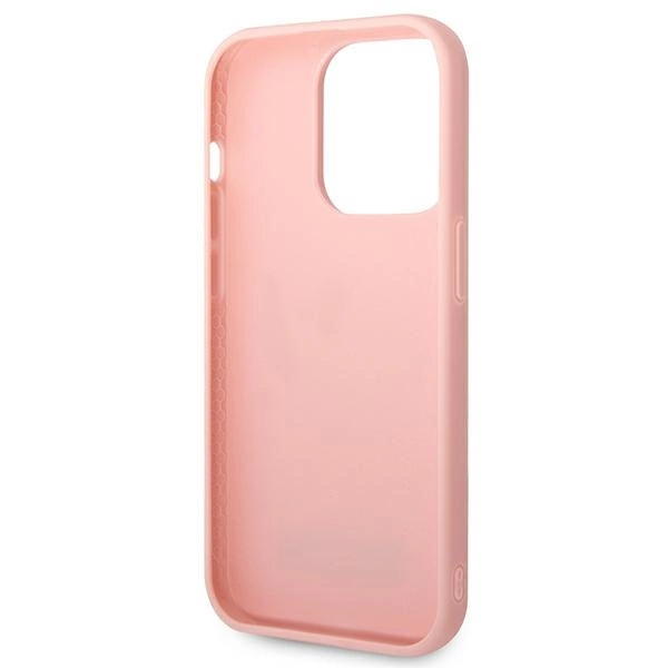 Karl Lagerfeld KLHCP14LRUPKLPP iPhone 14 Pro 6,1" hardcase różowy/pink 3D Monogrameng