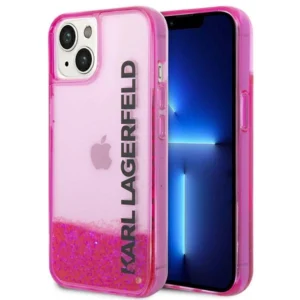 Karl Lagerfeld KLHCP14MLCKVF iPhone 14 Plus 6,7" różowy/pink hardcase Liquid Glitter Elongeng