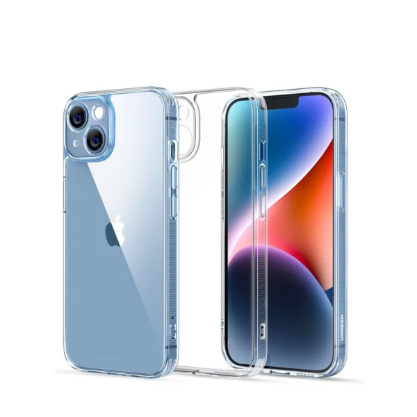 Ugreen Classy Clear Enhanced Protective Protective Case for iPhone 14 Plus Transparent (LP618) with Gel Frame Classy Clear Enhanced Protective Caseeng