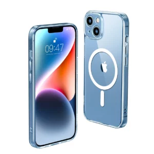 Ugreen LP642 Classy Clear Magnetic Protective Case Magnetic Gel Case for iPhone 14 Plus transparent (MagSafe compatible) (90935)eng