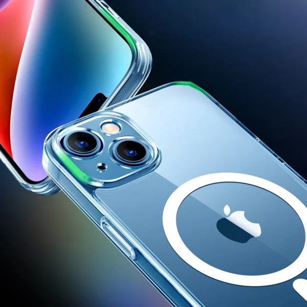 Ugreen LP642 Classy Clear Magnetic Protective Case Magnetic Gel Case for iPhone 14 Plus transparent (MagSafe compatible) (90935)eng
