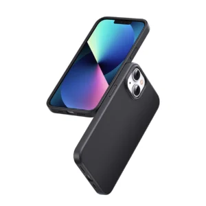 Ugreen LP626 Silky Silicone Protective Case Rubber Flexible Silicone Phone Case for iPhone 14 Plus Black (90920)eng