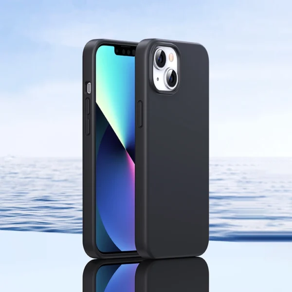 Ugreen LP626 Silky Silicone Protective Case Rubber Flexible Silicone Phone Case for iPhone 14 Plus Black (90920)eng
