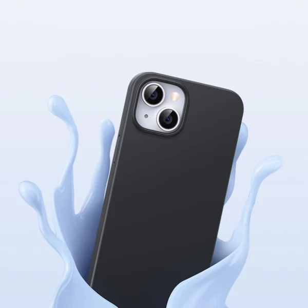 Ugreen LP626 Silky Silicone Protective Case Rubber Flexible Silicone Phone Case for iPhone 14 Plus Black (90920)eng