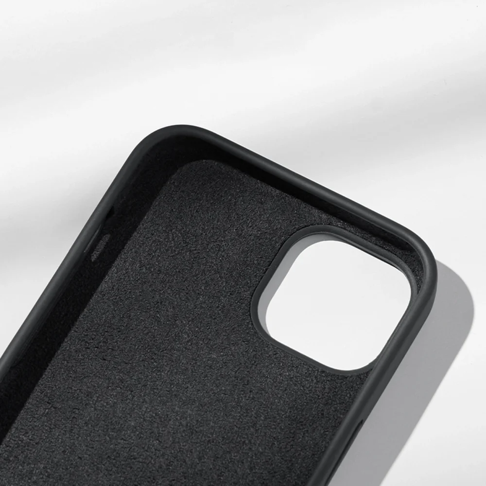 Ugreen LP626 Silky Silicone Protective Case Rubber Flexible Silicone Phone Case for iPhone 14 Plus Black (90920)eng