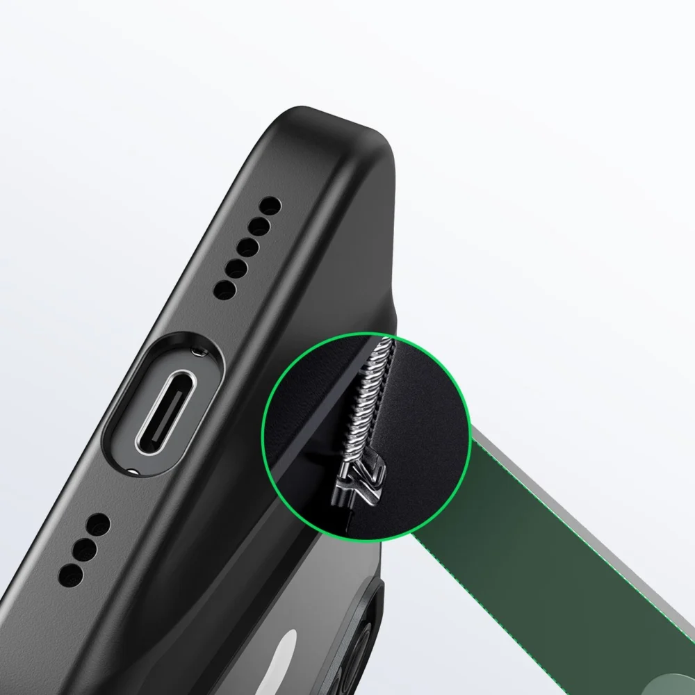 Ugreen LP633 Kickstand Protective Case Hard Cover with Gel Frame and Built-in Stand for iPhone 14 (90924)eng