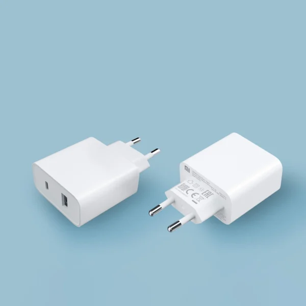 Xiaomi Travel Charger Combo fast charger USB-A / USB-C 33W PD white (BHR4996GL)eng